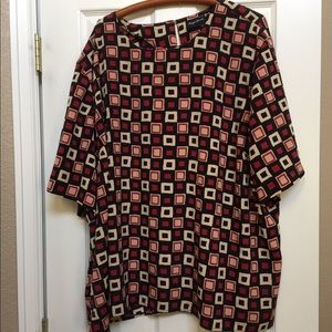 Plus size blouse